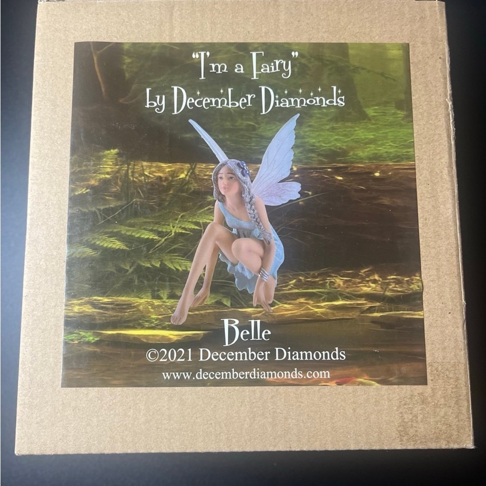 December Diamonds Fairy Figurine NIB